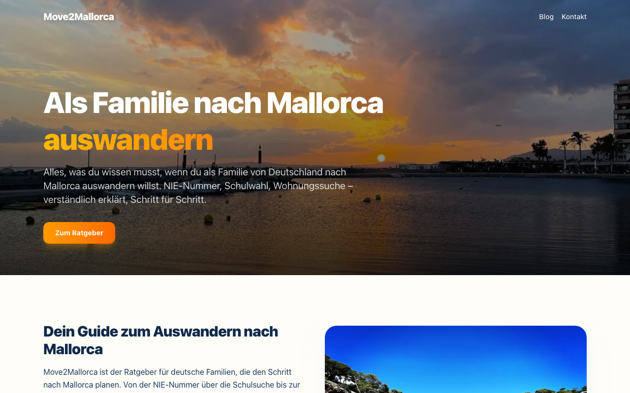 Vorschau von Move2Mallorca.de