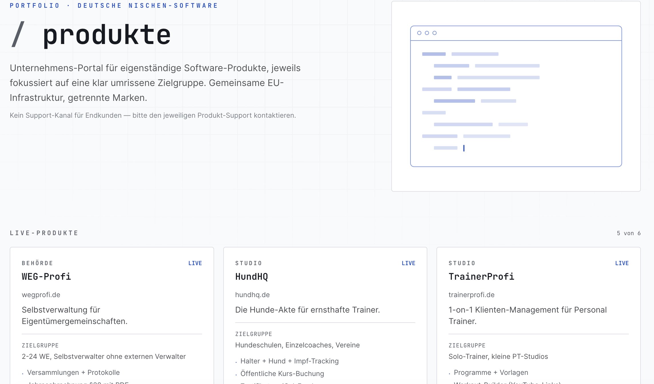 SaasHQ.de — Vorschau